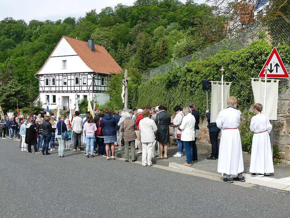 Bittprozession an Christi Himmelfahrt (Foto: Karl-Franz Thiede)